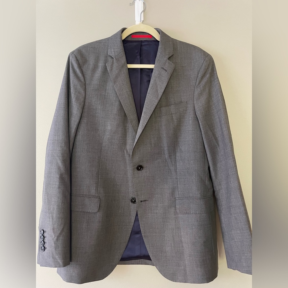Carolina Herrera Grey Suit